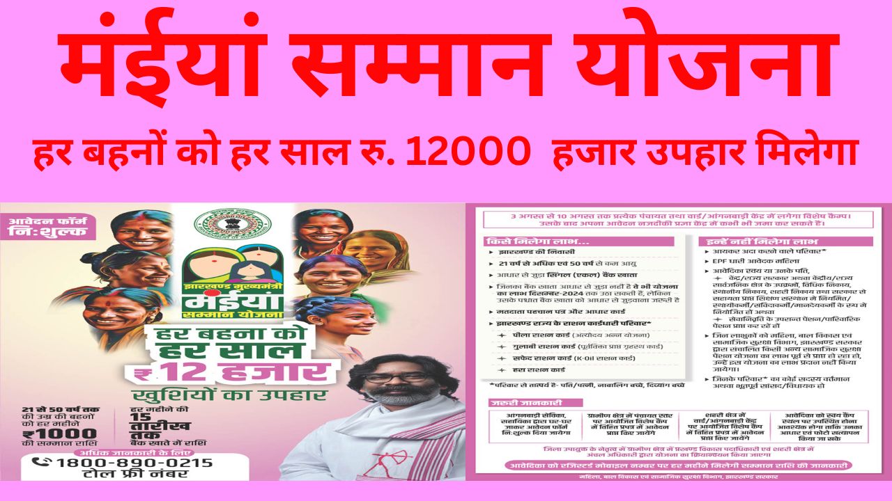 Maiya Samman Yojana