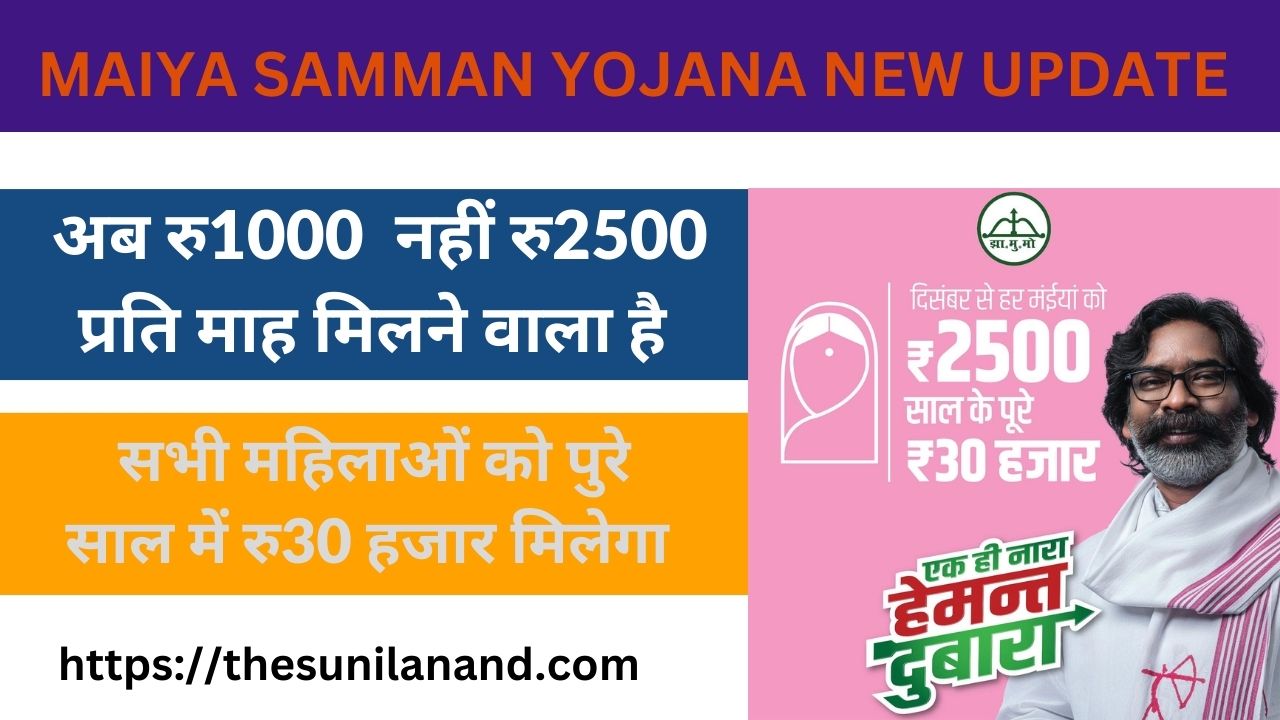 maiya samman yojana